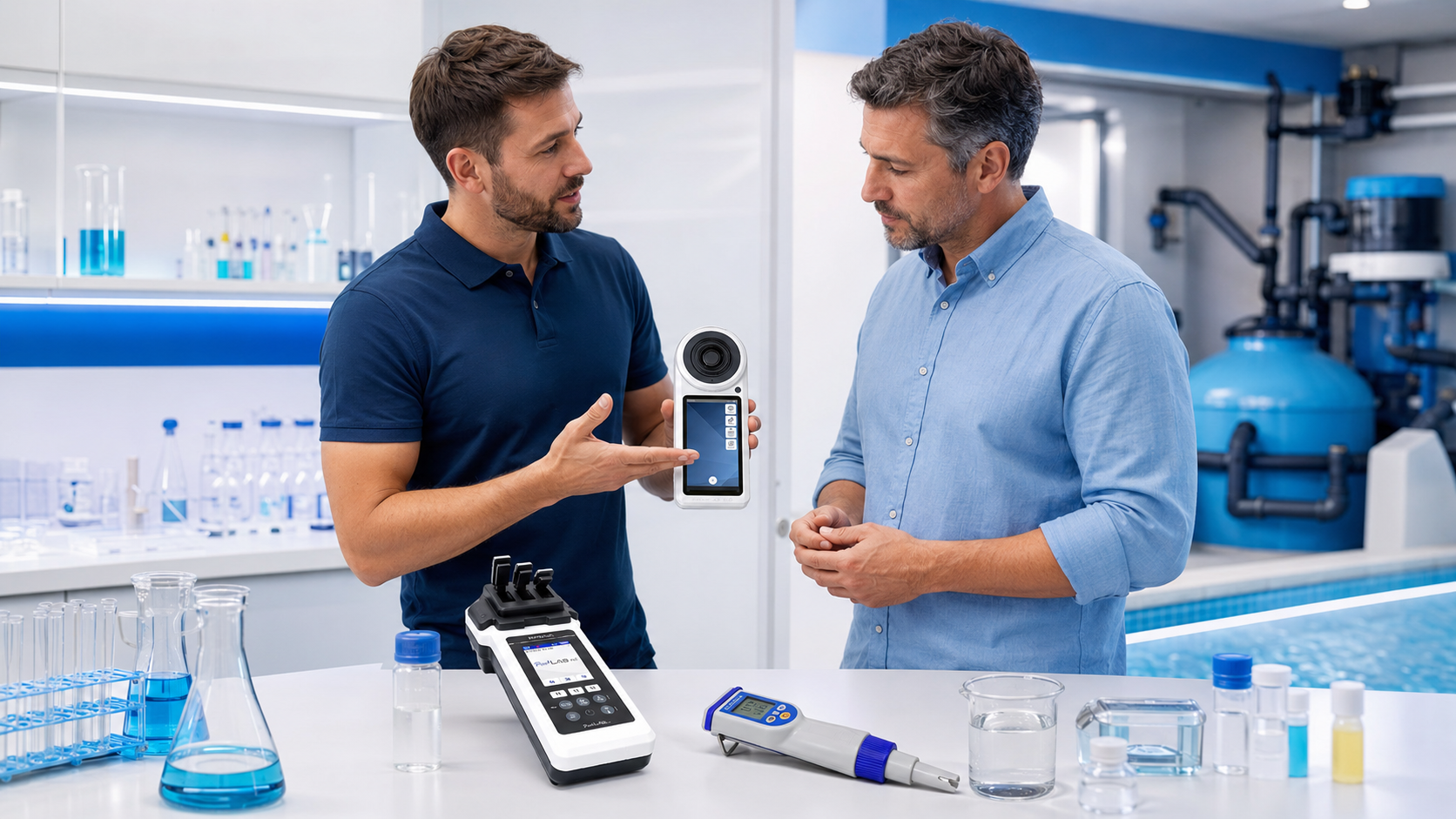 Análisis profesional de agua